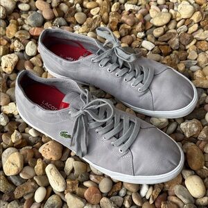 Lacoste Sneakers Marcel Gray and Red Men’s Size 12